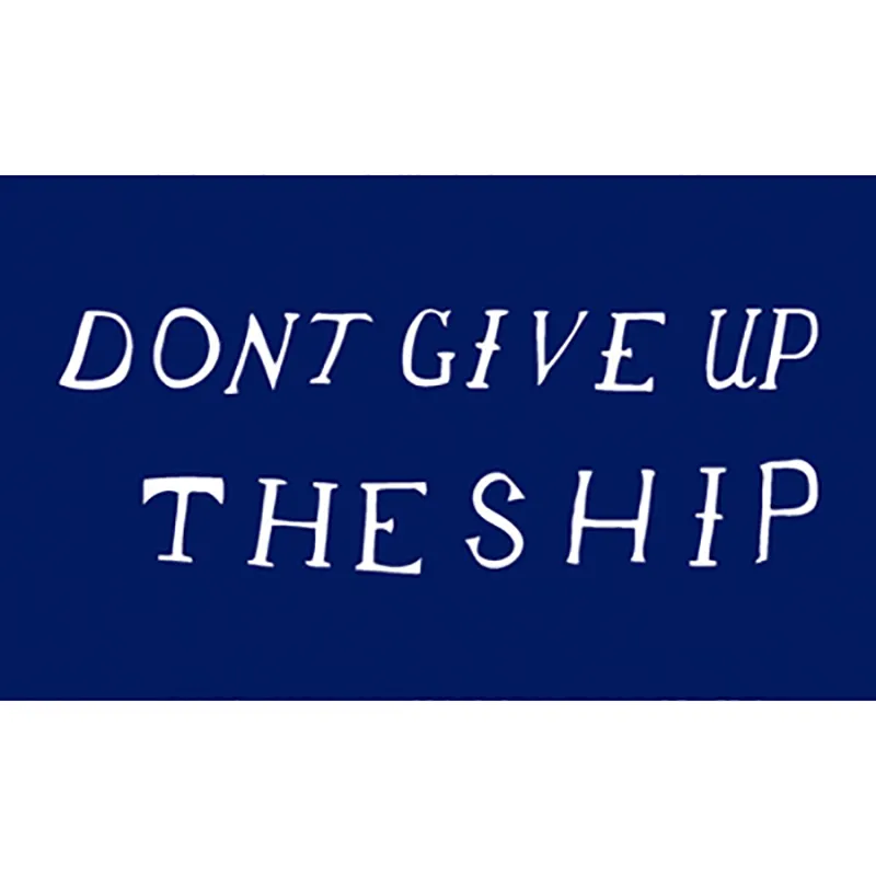 90x150cm DONT GIVE UP THE SHIP Commodore Perry Flag direct factory 3x5Fts