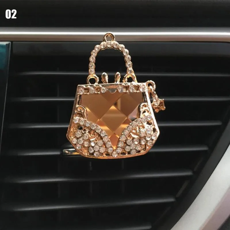 Cheap Bling Car Accessories Girls Purse High Heel Car Air Freshener Auto  Outlet Perfume Clip Car Scent Diffuser Elegant Car Decoration | Joom