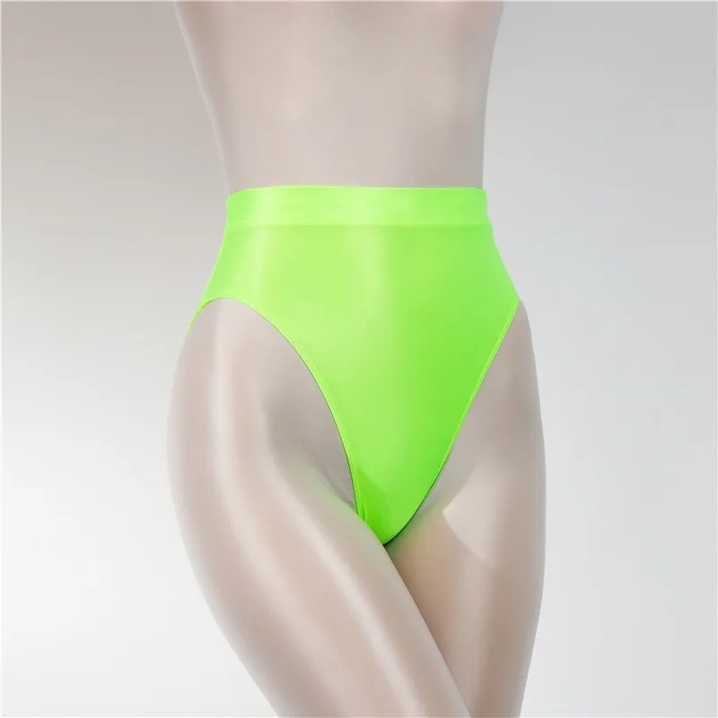 Wholesale Women High Waist Panties Shiny Metallic Panty Briefs High Cut  Ballet Dance Underwear Shorts From 2,99 €