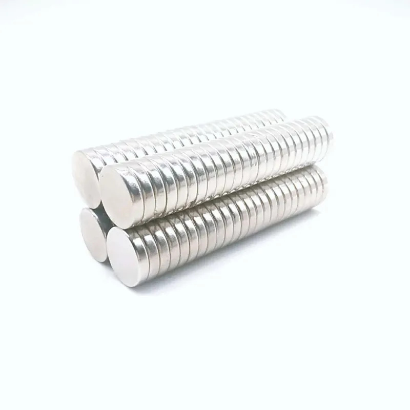 10 Stück Neodym-Magnet 14x2 Seltenerdmagnet, klein, stark, rund, permanent, 142 mm, Kühlschrank-Elektromagnet, NDFEB-Nickel-Magnetscheibe
