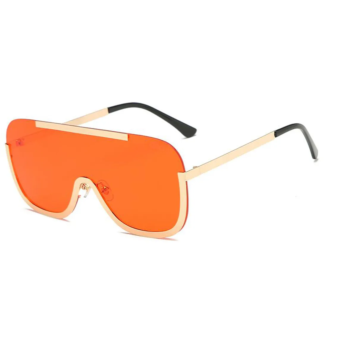 Verão mais novo mulher homem ao ar livre dirigindo óculos de sol ladies metal design de moda óculos de sol ciclismo óculos praia sol óculos gota