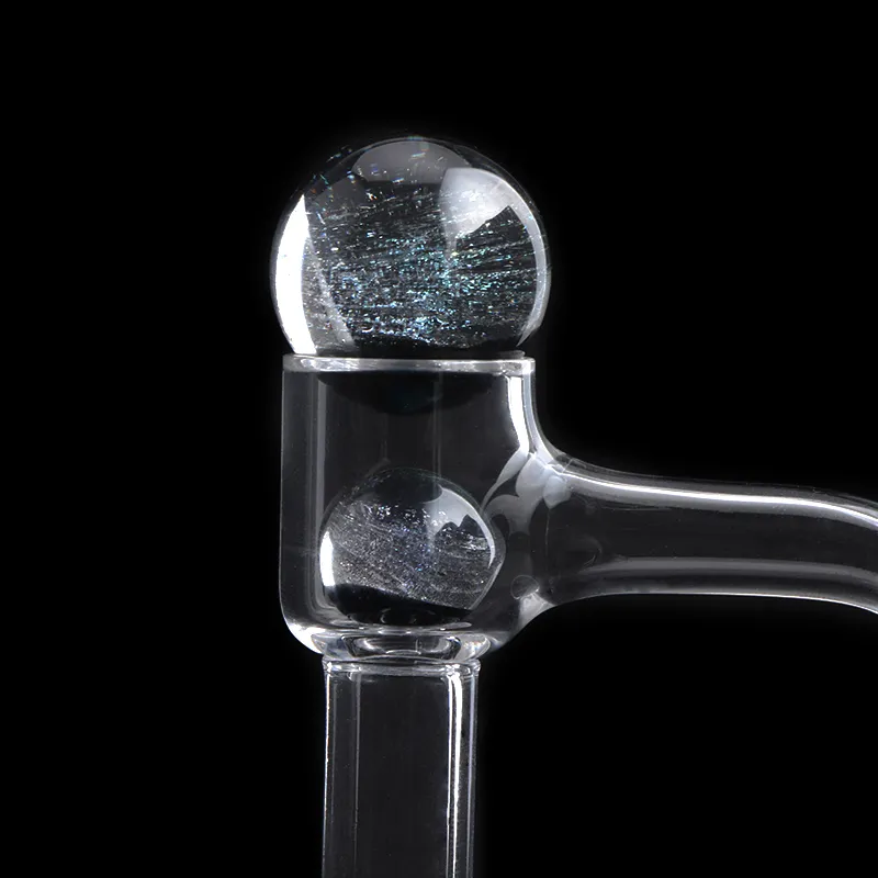 Smoking Accessories Seamless Weld Beveled Edge Terp Slurper Quartz Banger Nails With 22mm 14mm TerpBeads And 6mm Pearls For Glass Bongs Dab Rig pipes