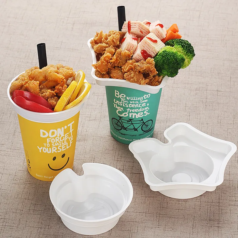Disposable Crystal Flower Shaped Snack Tray   Cup And... 