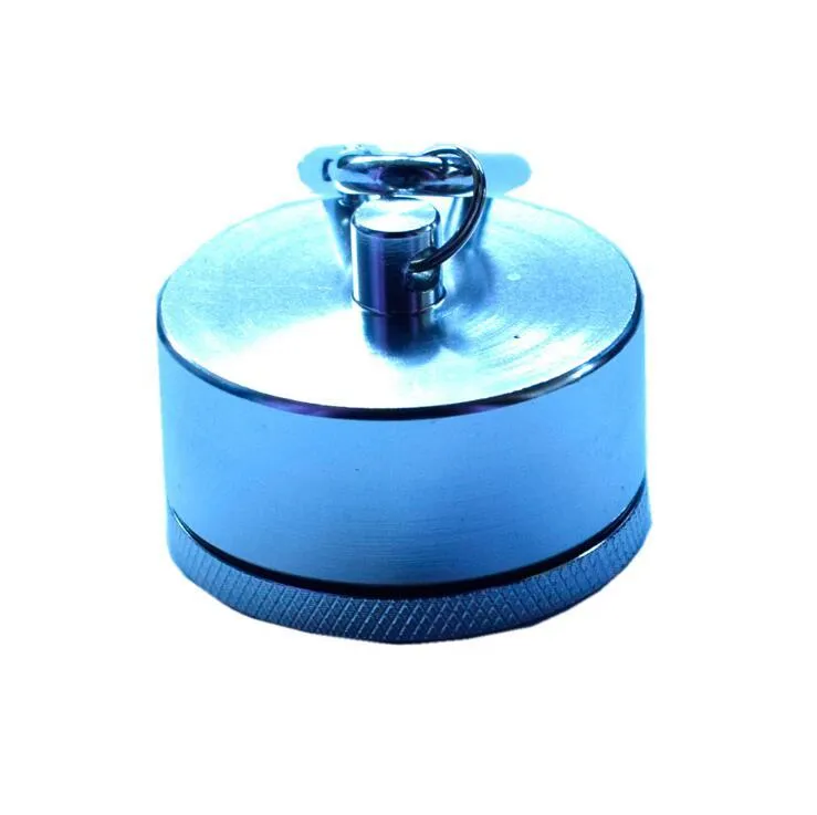 XXL Aluminum Alloy Carabiner Keychain Pill Box Case Bottle Holder Container Waterproof Storage Airtight Cylinder Stash 