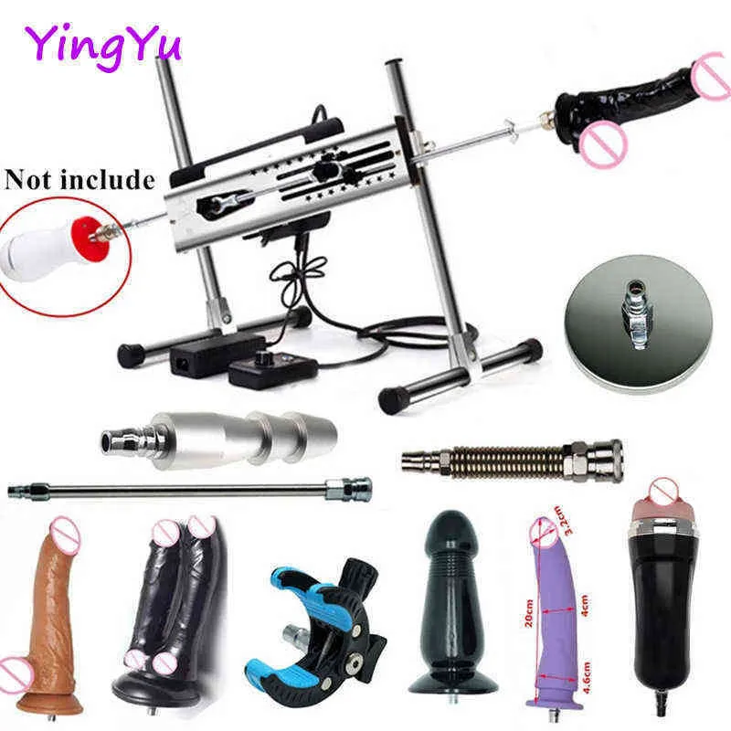 NXY Masturbation Machine Double Headed Sex for Men and Women, Supporting Toys 2 People, Stable Silent, Latest Update 1203