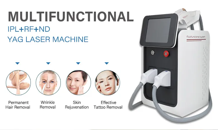 3 in 1 High Power Fast Hair Removal Machine IPL laser Hair Remover Skin Rejuvenation Freckle Removal Nd Yag Laser Tattoo Removal RF Skin Tightening Beauty Equipment IPL laser hair removal nd yag laser tattoo removal machine - Honkay ipl laser,ipl laser hair removal,nd yag laser,hair removal device,hair removal