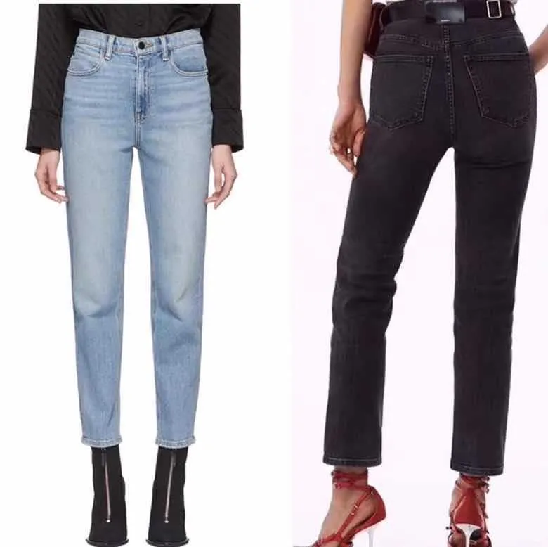 Vintage Wysokiej Talii Dżinsy Kobiety Skinny Jeans 2019 Nowe Slim Pencil Spodnie Capris Spodnie pasuje do damskich damskich spodni