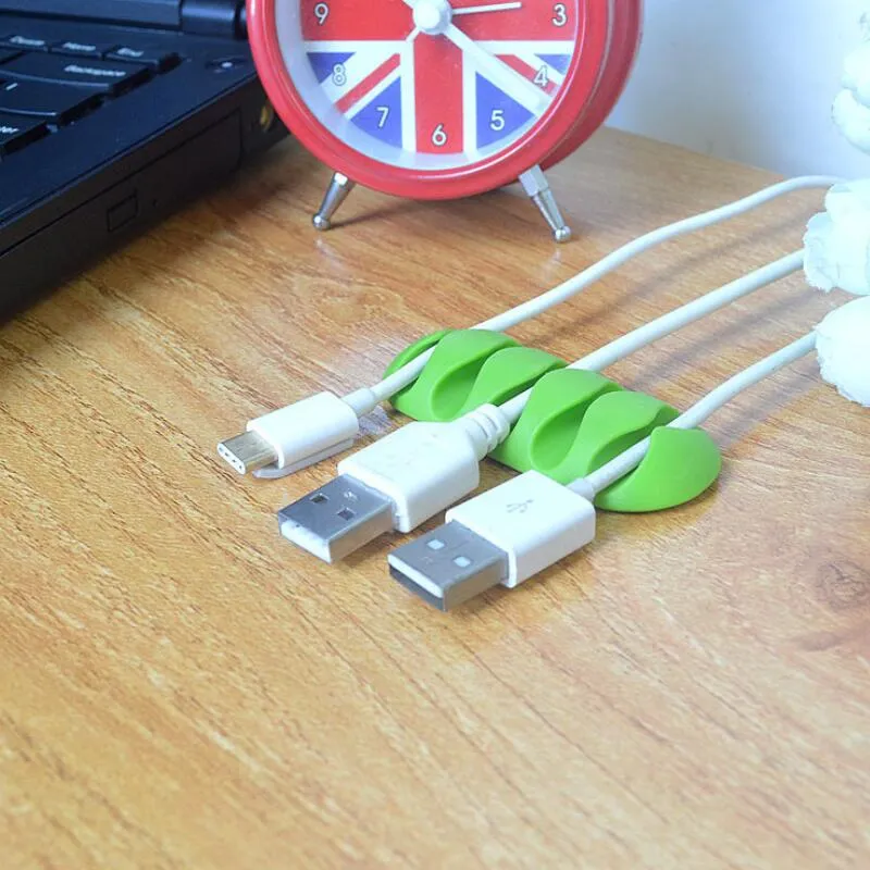 Clip Organizzatore Cavi, Supporto A Parete Per Fili Da Scrivania - Foto 7