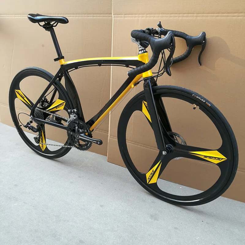 Aluminum Alloy Double Disc Brake Spanker Road Bike 52cm 20 22