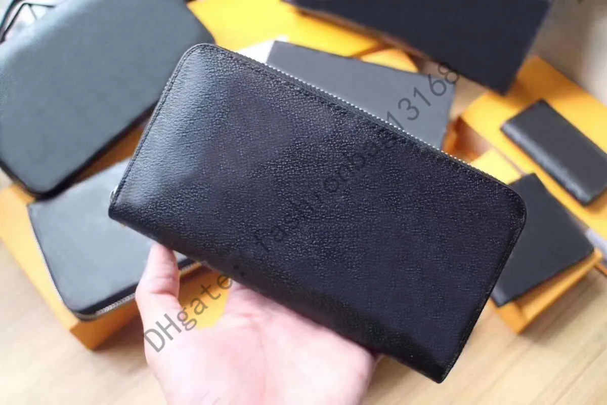 60017 Luxurys Designers Moda Menas Bolsa Victorine Wallet Classic Pallas Mens Mens bolsa Bolsa de cartão com caixa qwerr