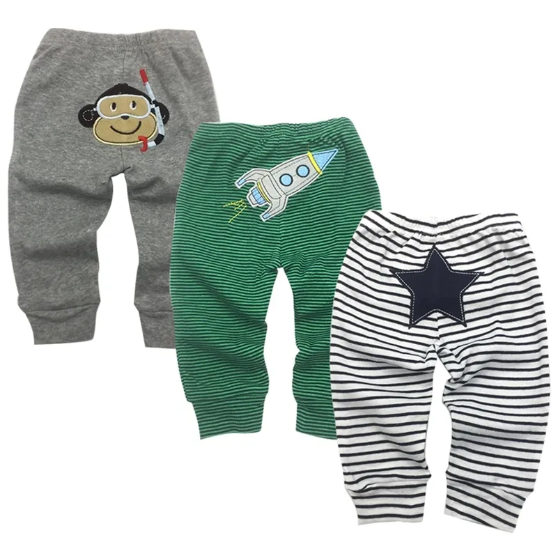Roupa Bebe 3 Pack Baby Pants For Boys And Girls Sizes 3 To 24 Months LJ201012 From Jiao09 11.19 DHgate.Com