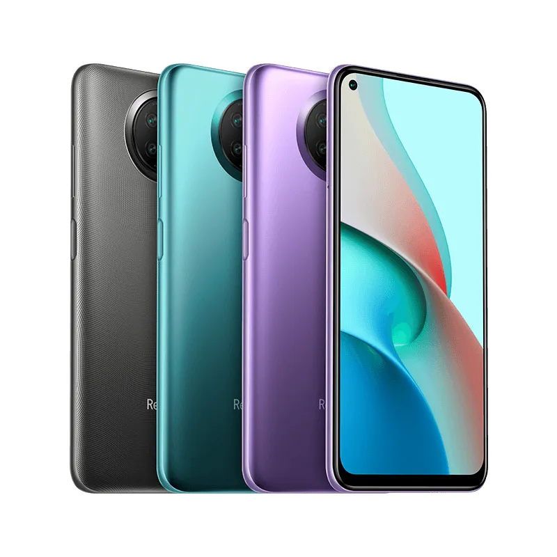 Originele Xiaomi Redmi Note 9 5G Mobiele Telefoon 6GB RAM 128GB ROM MTK Dimensity 800U Octa Core 48MP AI 5000mAh Android 6.53 "Full Screen Vingerafdruk ID Gezicht Smart Mobiele Telefoon