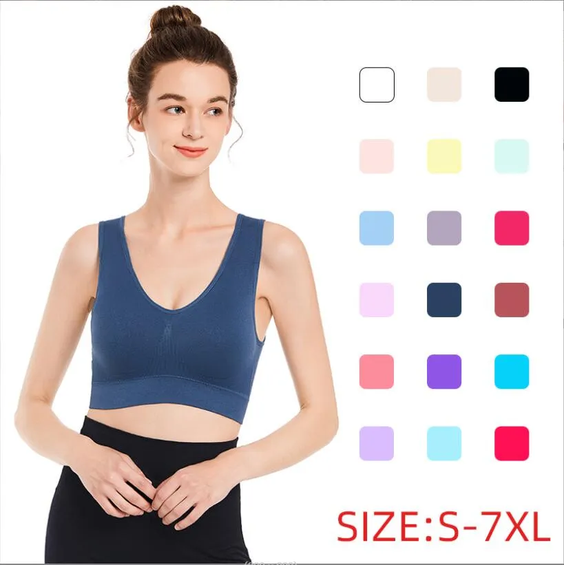 3 Pack Wireless Seamless Sports Bras For Women Comfortable Open Bust  Shapewear Tank With Removable Pads In Pink, Purple, And Blue From  Jamescharles, $11.94