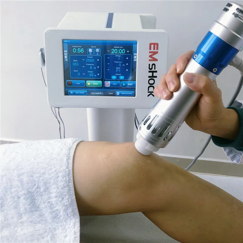 Ed låg intensitet Shockwave Therapy Machine för erektil dysfcuntion Hem Använd fysisk Emshock Wave Equipment