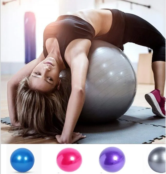 45cm Anti Burst Yoga Ball for Fitness Pilates Balance and Stability Training Eco friendly PVC Non Slip Surface