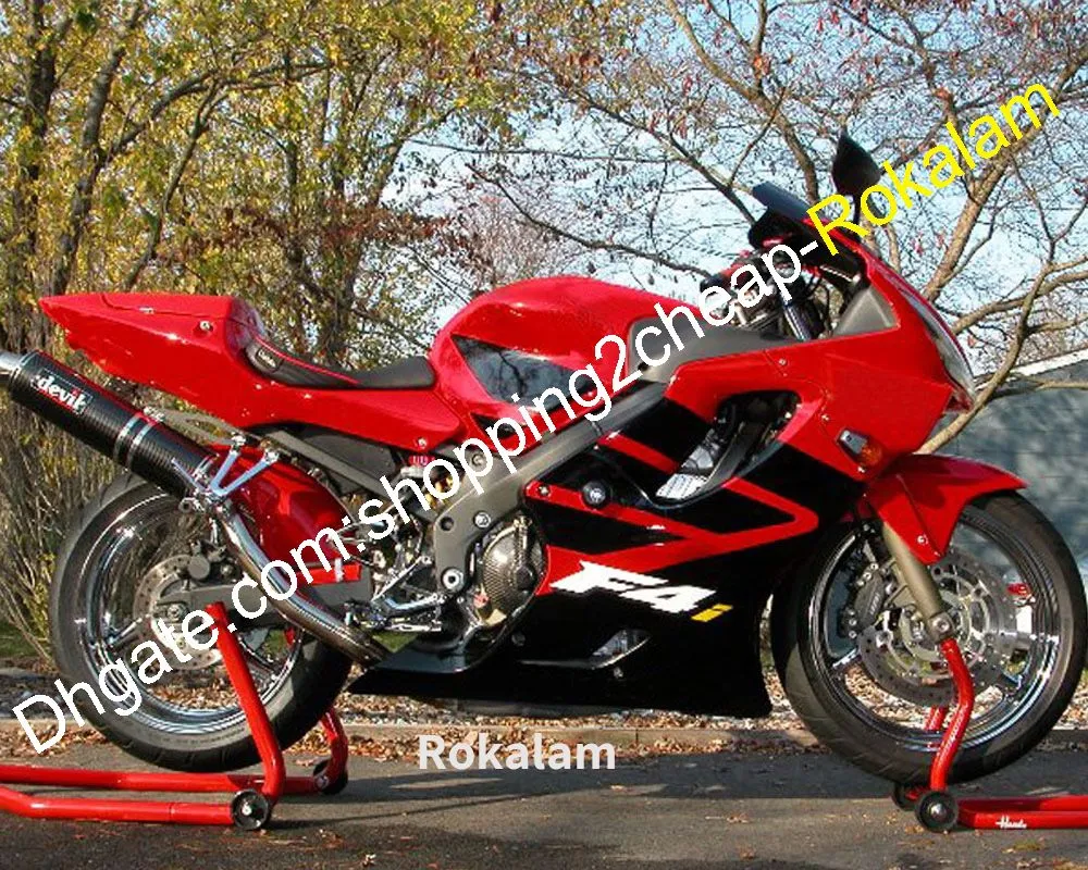 Kundenspezifisches ABS-Verkleidungsset für Honda CBR 600 CBR600 F4i 01 02 03 Verkleidungs-Motorradset 2001 2002 2003 (Spritzguss)