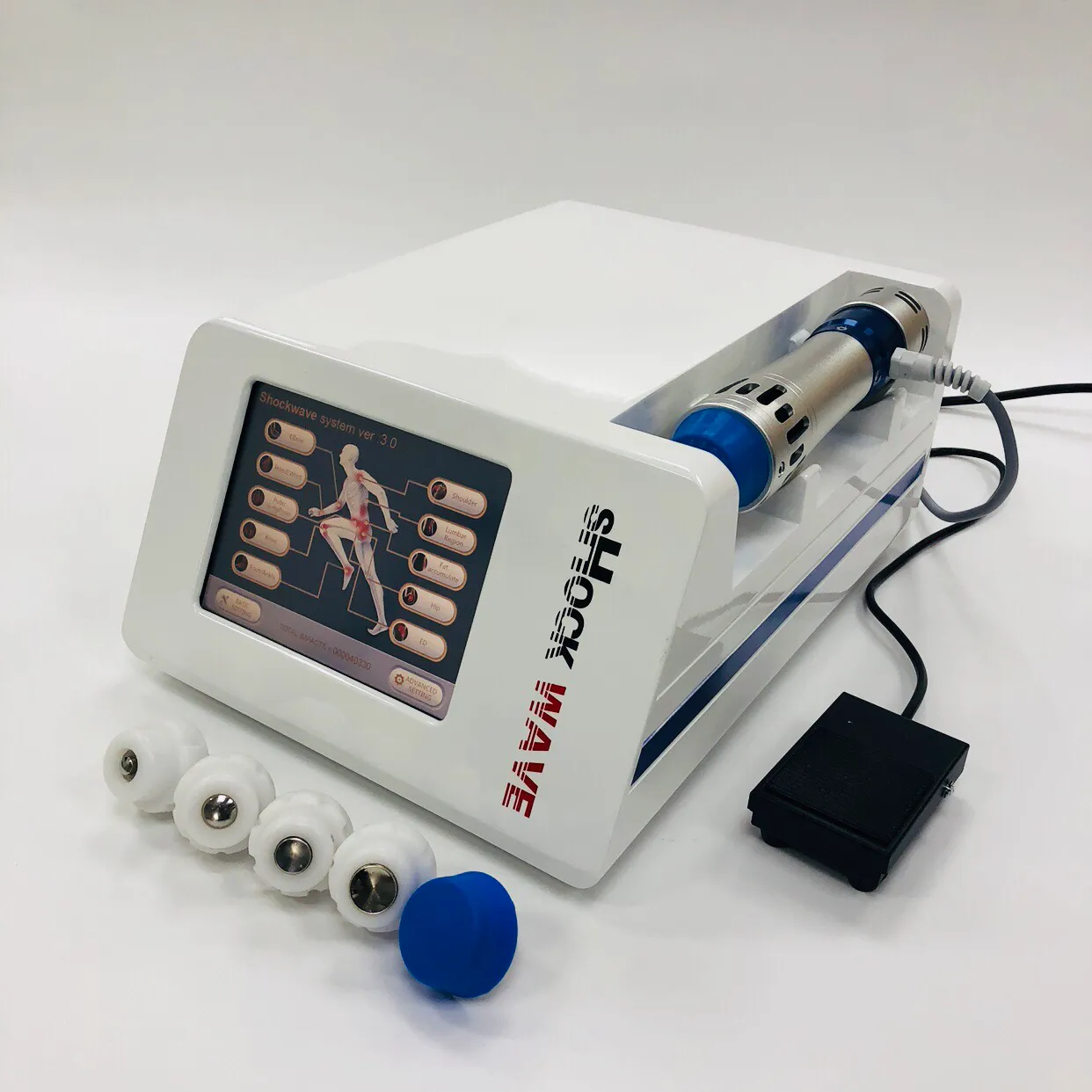 Extracorporal Shock Wave Therapy Medical Equipment / Pain Relief Machine Shockwave för ED-behandling