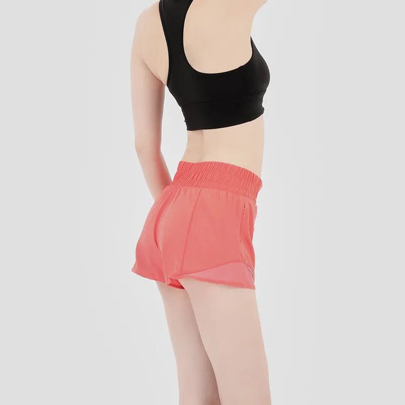 Mulheres Yoga Shorts Professional Sports Leggings Executando Curto Rápido Exercício Seco Treinamento Treinamento Calças