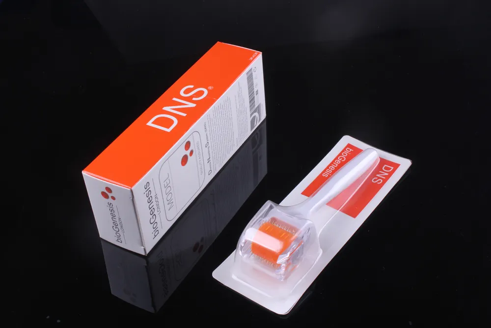DNS 200 Titanium Micro Agulhas Derma Roller, Dermaroller System, tratamento de cuidados com a pele Rejuvenescimento Microneedle Roller Therapy