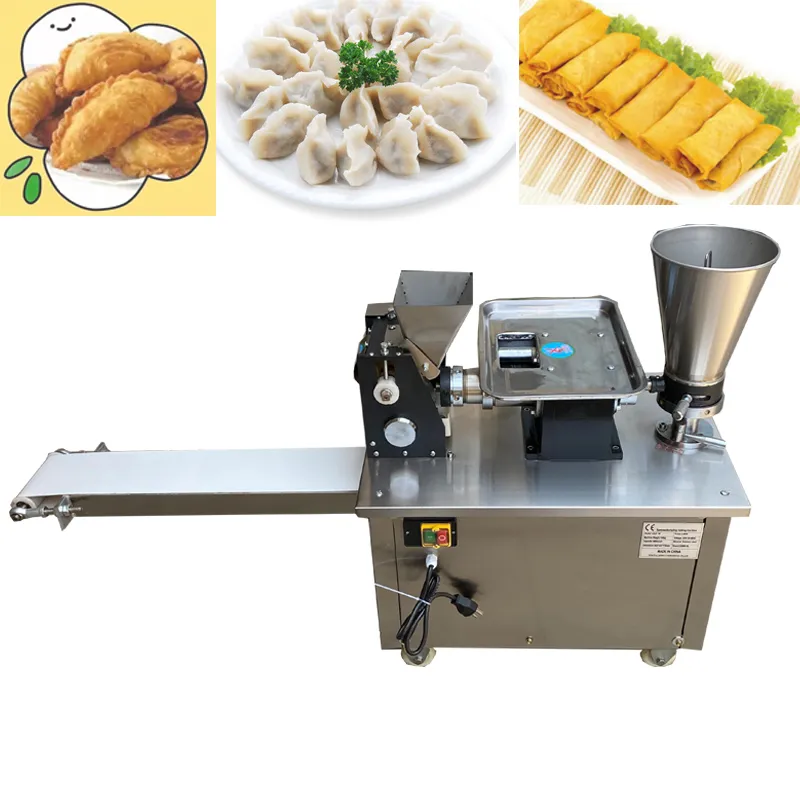 2021 Nieuw Type LBJZ-80 Populairste Dumplings/Samosa/Loempia's/Vlees Burrito/Dumpling Forming MachineEmpanada maker Machine