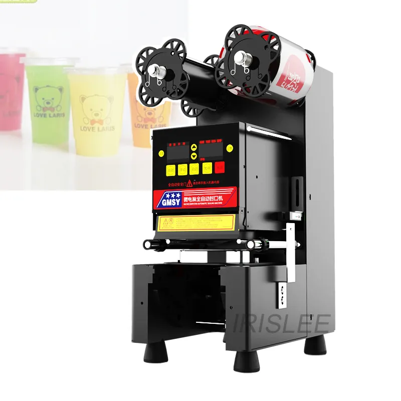 Electric Cup Juice Cup Sealing Machine For Milk Tea Shop 220V Plastic