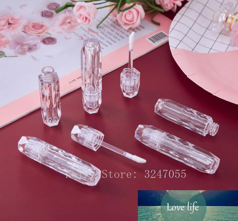 Wholesale 10 4ml Clear Lip Gloss Tube Empty Diamond Lip Gloss Bottle