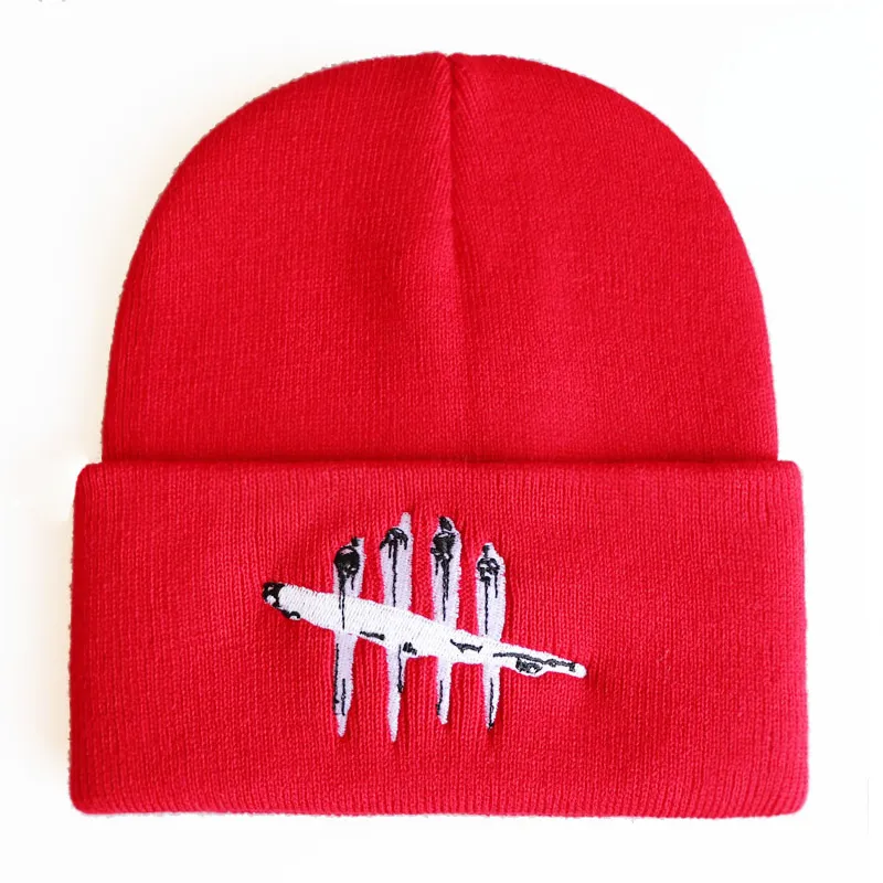Cotton Dead By Daylight Beanie Embroidery Casual For Men Women Knitted ...
