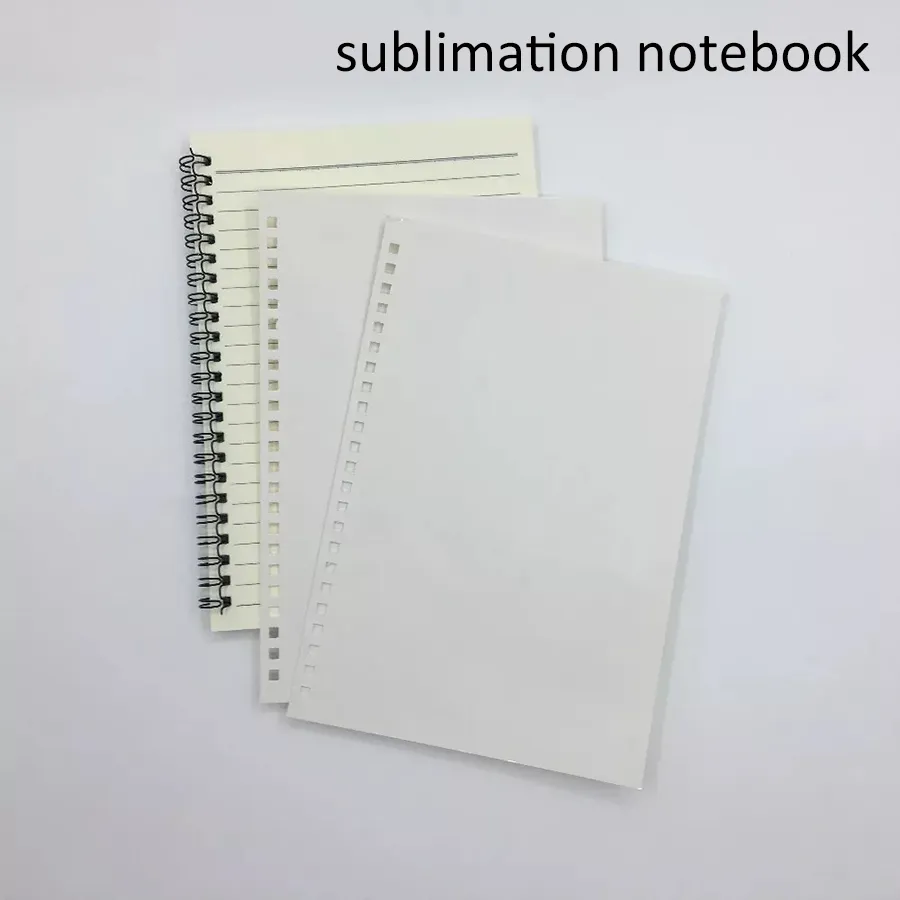 Sublimation Sprial Notebook A4 Spule Notizblöcke druckbare personalisierte Journal Schreiben Sublimation leer DIY individuelle Geschenke