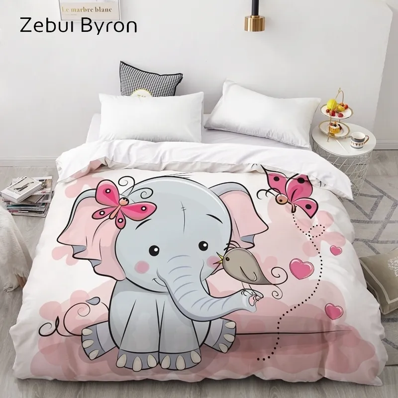 Pink elephant best sale bedding