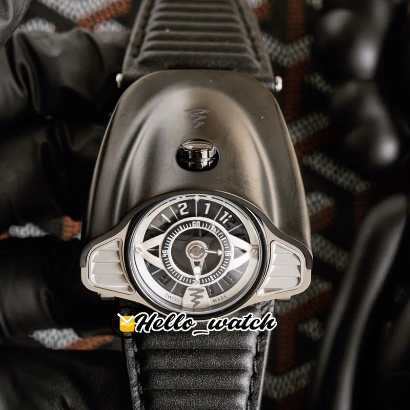 Nuovo AZIMUT Gran Turismo 4 varianti SP SS GT N001 Miyota automatico orologio da uomo quadrante bianco sabbiatura PVD cassa nera orologi Hello2196