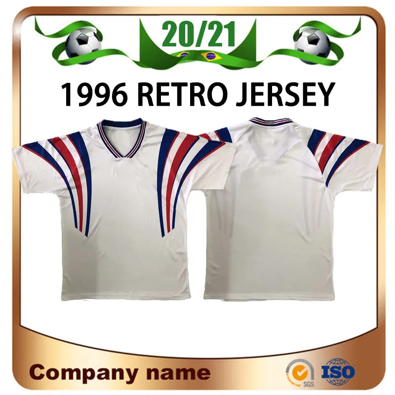 1996 versão retrô Jersey de futebol 96 Zidane Henry Maillot de pé camisa de futebol 2000 Home Trezeguet Futebol Uniforme