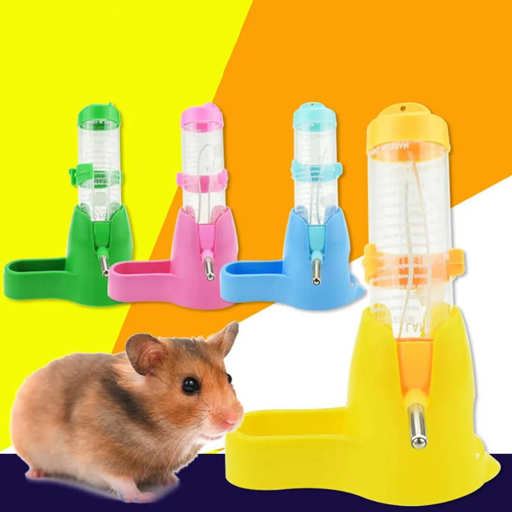 80 / 120ml hamster squirrel alimentação garrafa bebendo alimentador de água alimentação de animais de estimação