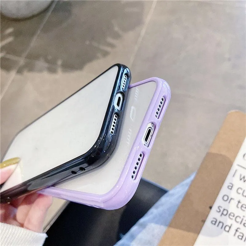 Transparent Case For IPhone 11 Pro Max with Camera Les Protection Clear Cover For iphone XS Max XR 8 plus 8 7 7plus