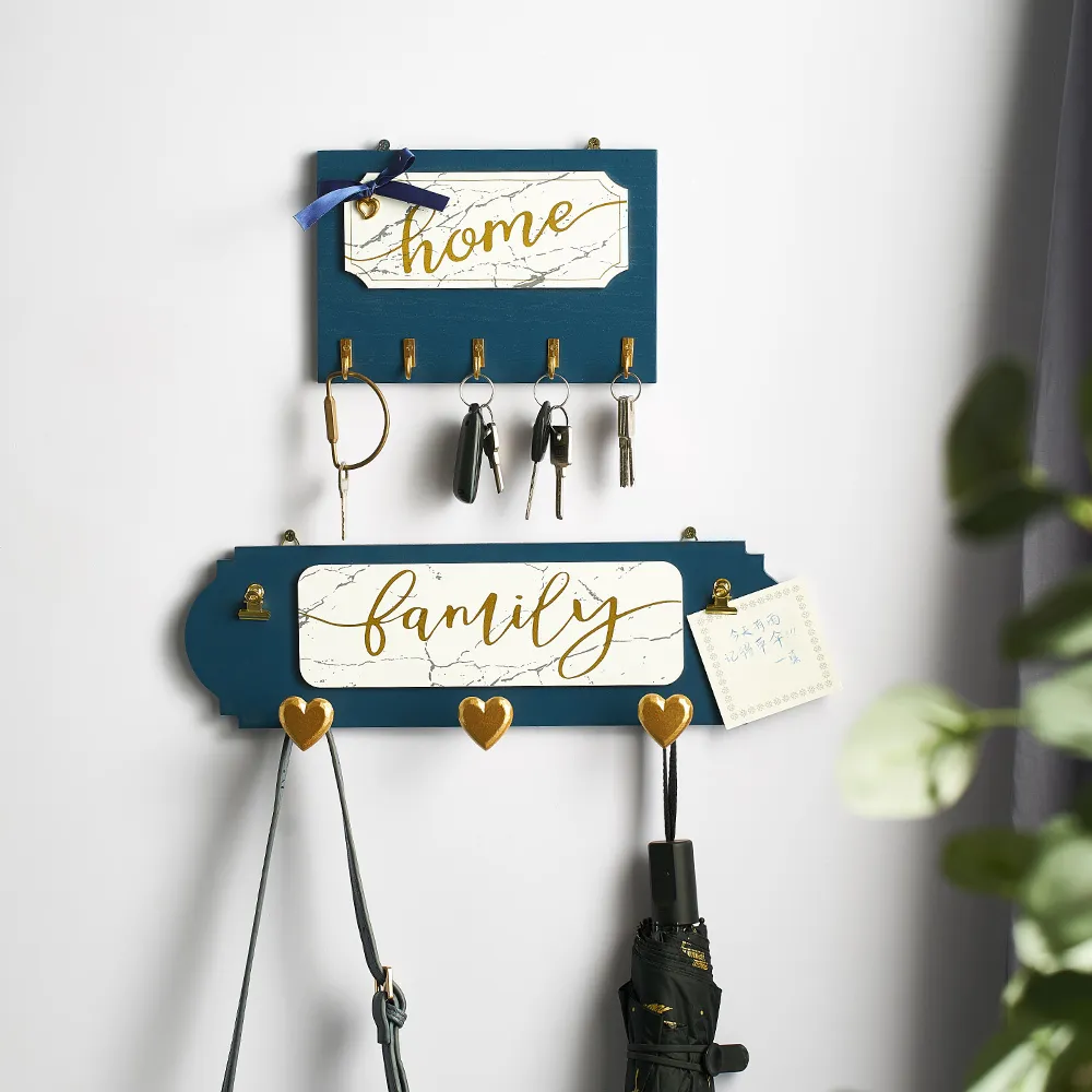 Key Holder Personalized Coat Hooks Hangers Personalized Coat Hooks  Decorative Coat Hook Home Decore Minimalist Wood Home Decoration  Accessories 201021 From Xue10, $11.25