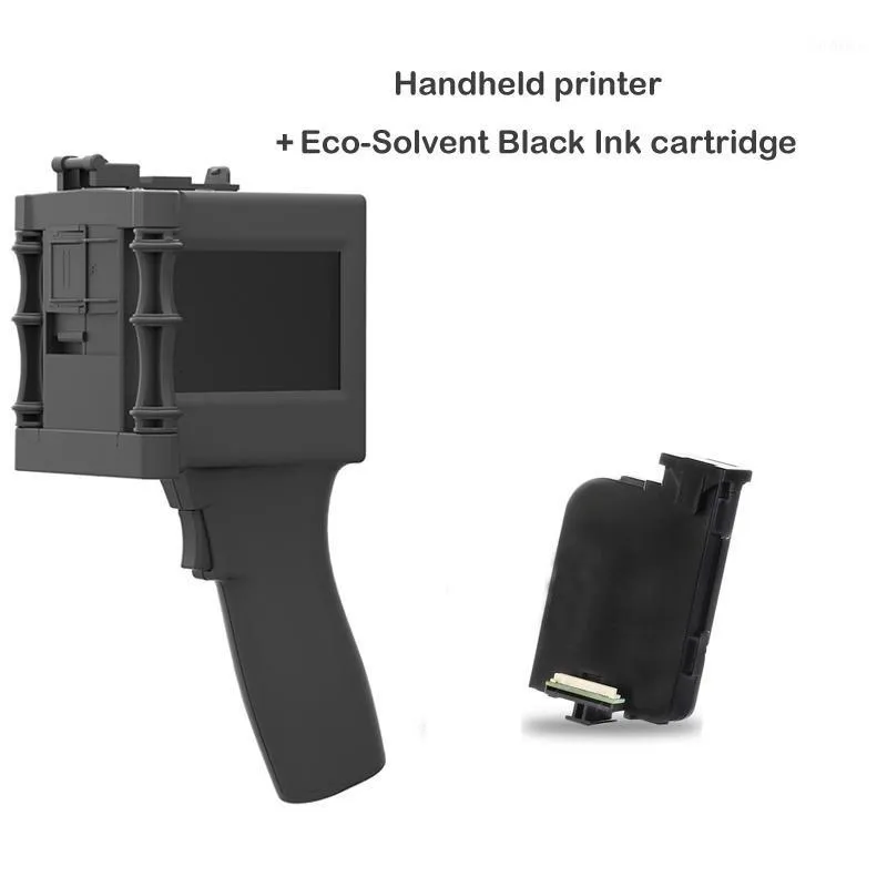 Imprimantes Vilaxh 600dpi Barre d'imprimante portable QR DATE CODER Machine à jet d'encre Utilisation du plastique / textile / métal / bois / verre1
