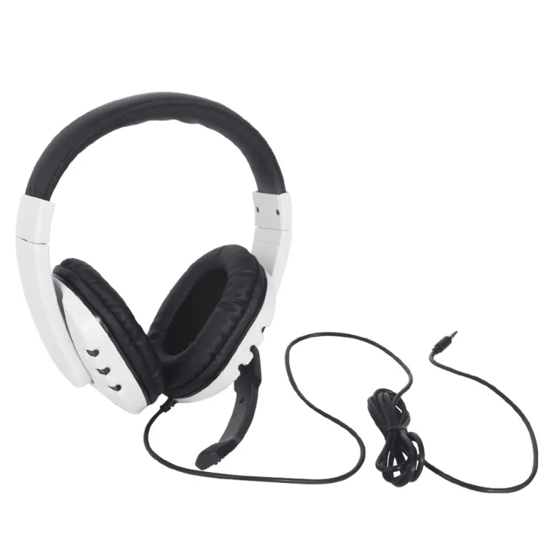 Wired Game Deep Bass Over Ware Gaming Headphone с микрофоном для PS5 PS4 One Mac PC Ноутбук Мобильные телефоны 3,5 мм