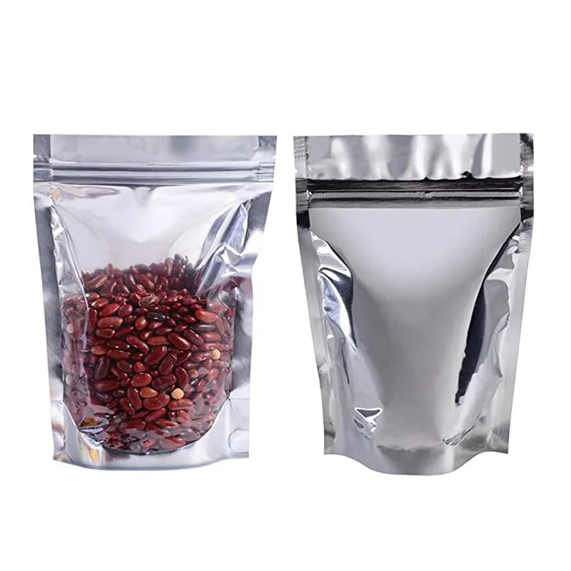 アルミホイルバッグの匂いがするプルーフバッグの再利用可能なフード袋の袋が付いているスナック豆のコーヒードライフルーツLX3365