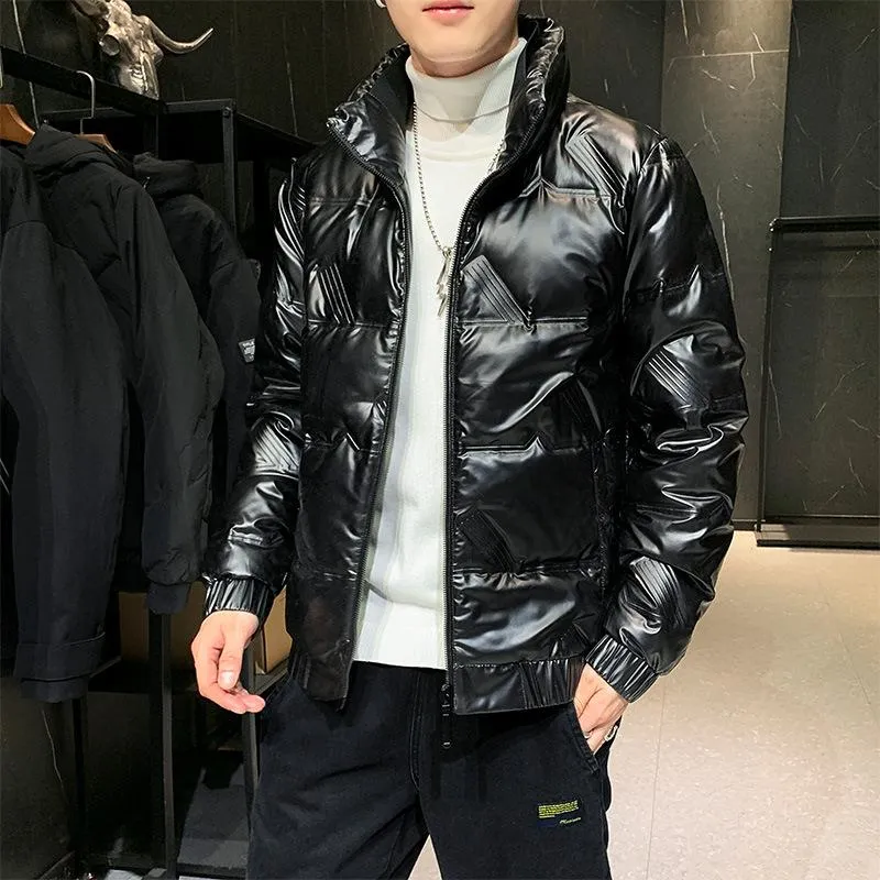 海外受注発注品 ファッションメンズダウンパーカーハンエディションジャケット冬の男性の簡単な段落スタイルレジャーコートホワイトアヒルの羽 売り出しクーポン Wbs Padangpanjang Go Id