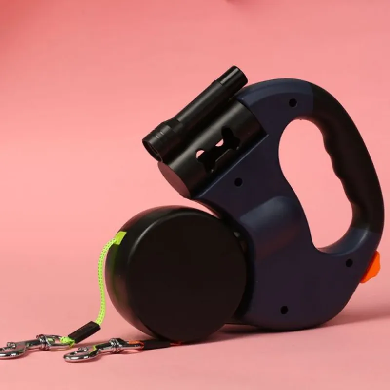 LJ201109 Dual Headed Retractable Dog Leashes ... From Luo09, $18.8 |  DHgate.Com