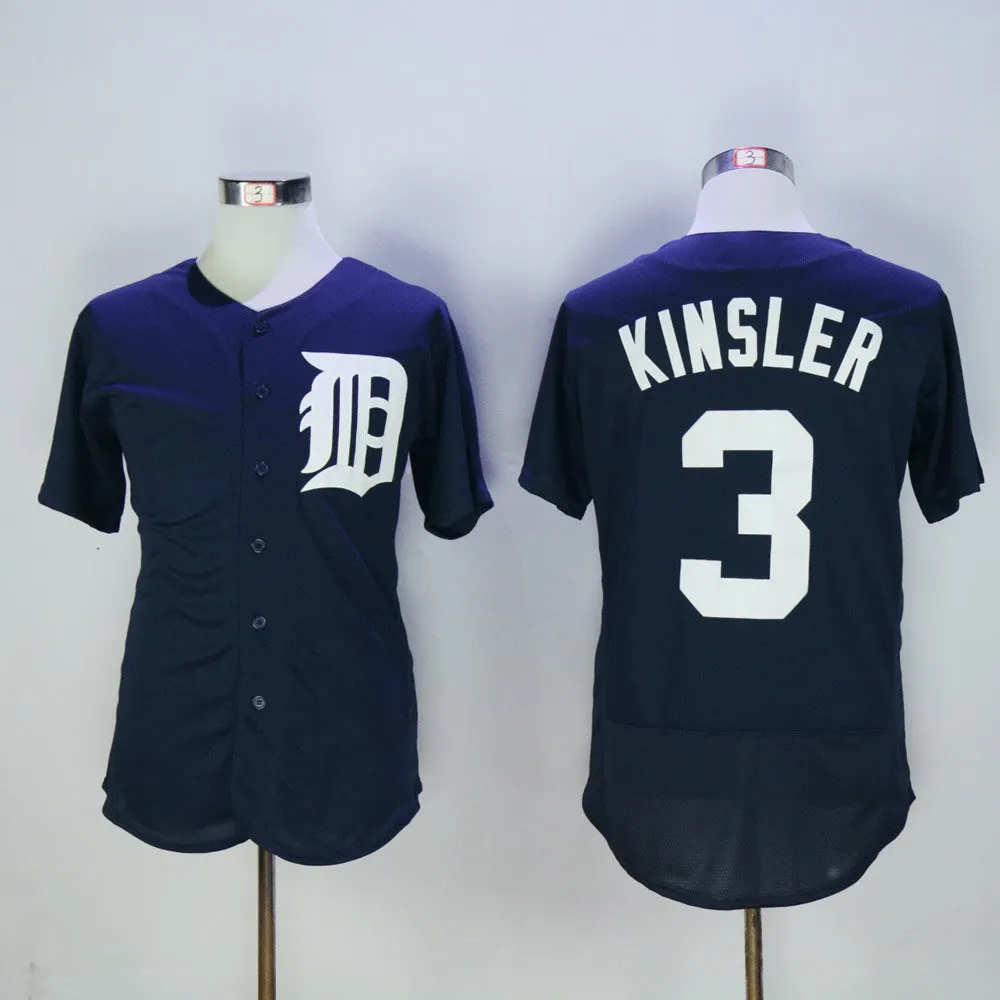 Alan Trammell Majestic Detroit Tigers Home White Jersey – Men's S-3XL - View #2