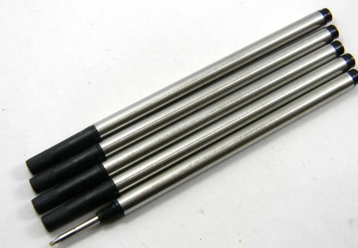 2021 NUOVA ricarica di inchiostro NERO da 10 pezzi per ricariche per penna roller