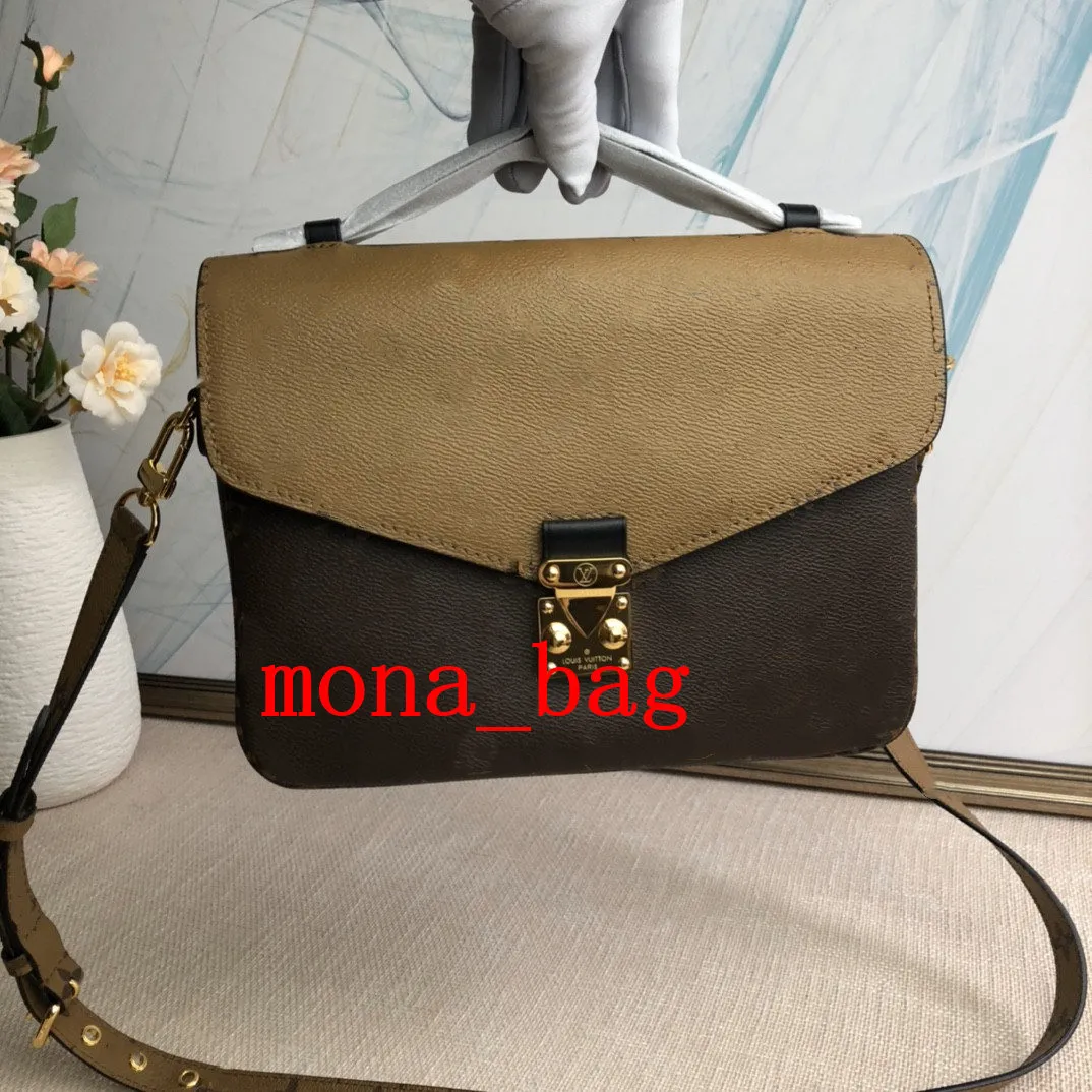 Mona bag Shoulder Bag Classic Crossbody Bags Buckle Interior
