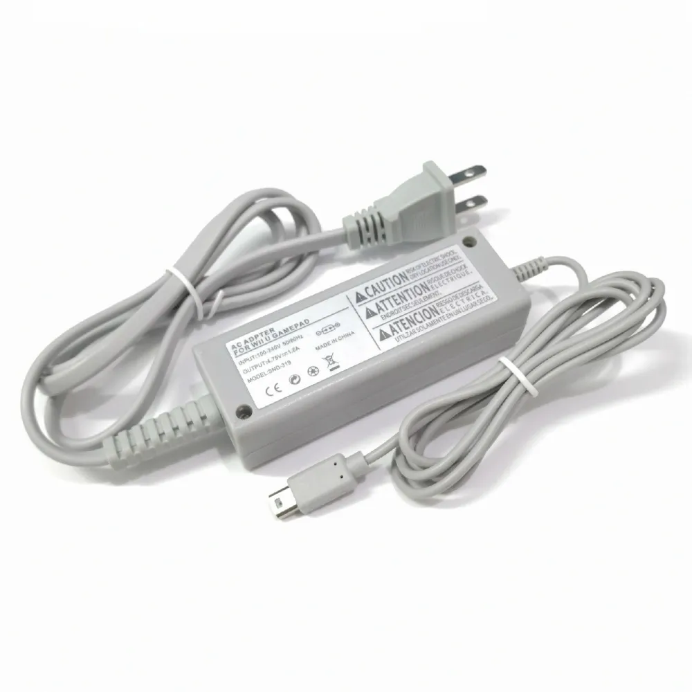 US Plug 100-240V AC Adapter Adapter Home Wall Zaopatrzenie na Nintendo Wiiu Wii U Gamepad Joypad Controller