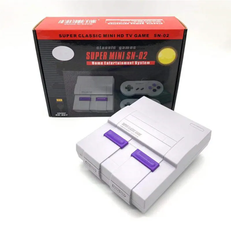 Uaktualnij Mini Handled Video Gra Player SNES 8-bitowa może przechowywać 821 Gry Wyjście TV Konsola do gry Support TF Card