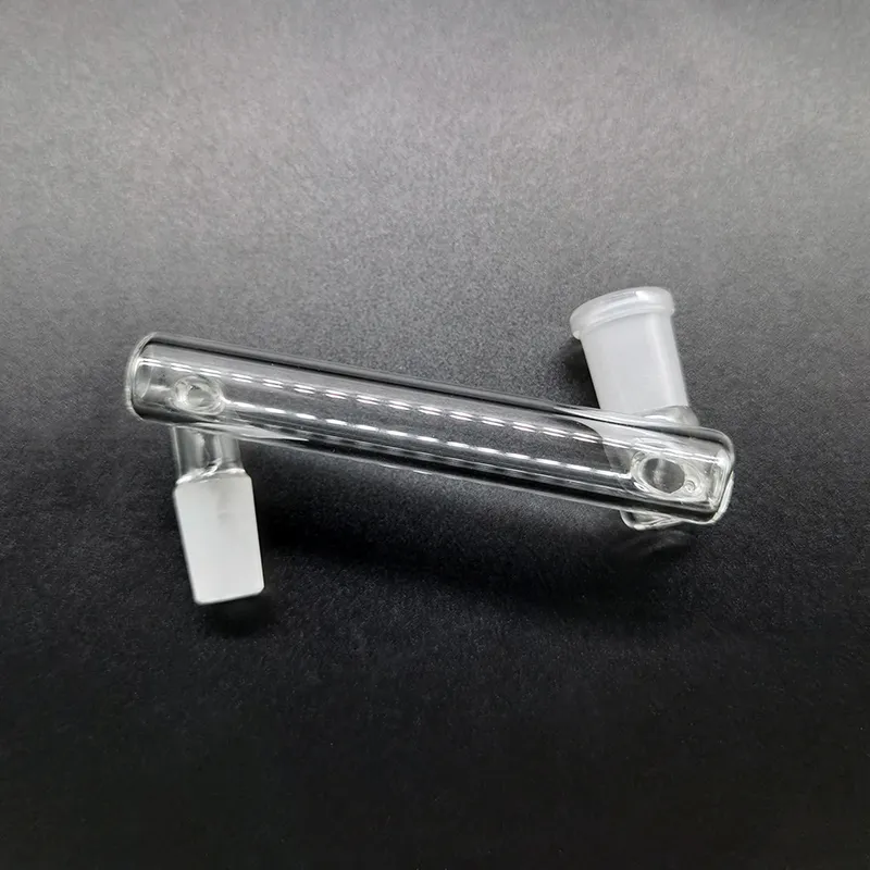 Wholesale Hookahs Glass Drop Down Adapter 14.5mm 18.8mm Male To Femal Dropdown For Beveled Edge Quartz Banger Bong VS Ashcatcher