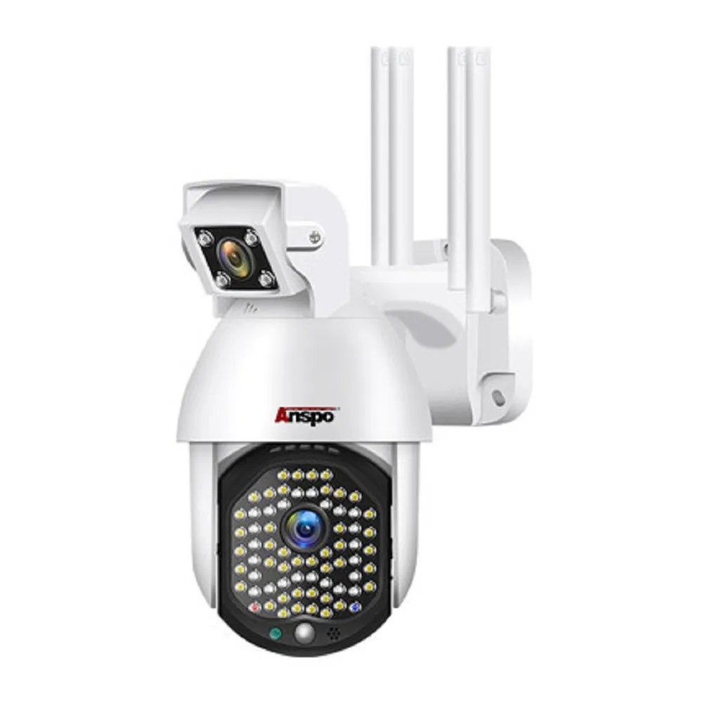 1080p podwójny obiektyw kamera IP Nadzór zewnętrzny kamera bezpieczeństwa bezprzewodowa CCTV IP66 Wodoodporna WiFi LED LED Cam