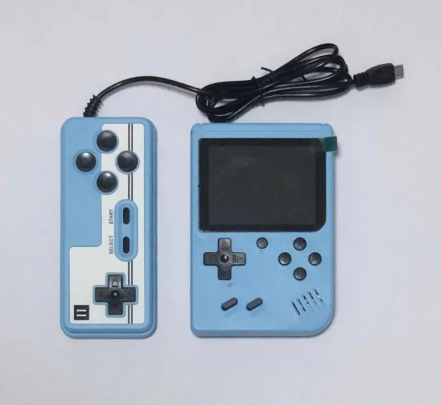 Mini Handheld Macaron Game Console 500 In 1 Retro Video Game Console 8 Bit 30 Inch Colorful LCD Support Två spelare med Retail B7468957