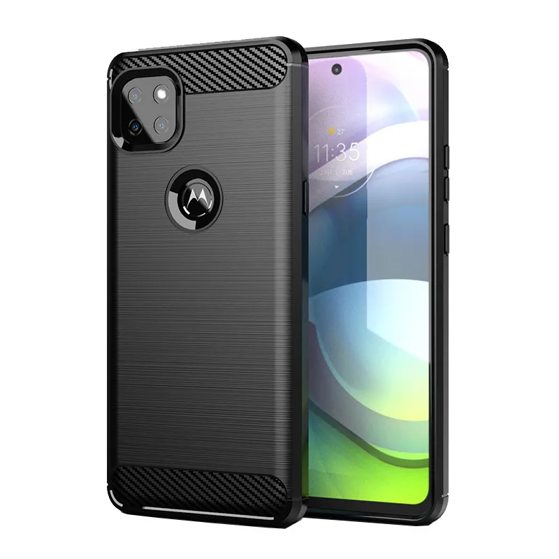 Funda para Moto G Power 5G 2023, Motorola G Power 2023 con protector de  pantalla, a prueba de golpes, transparente, delgada, suave, de silicona TPU