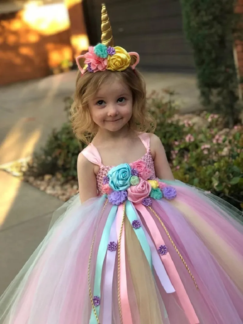 Vestito bambina hotsell con unicorno