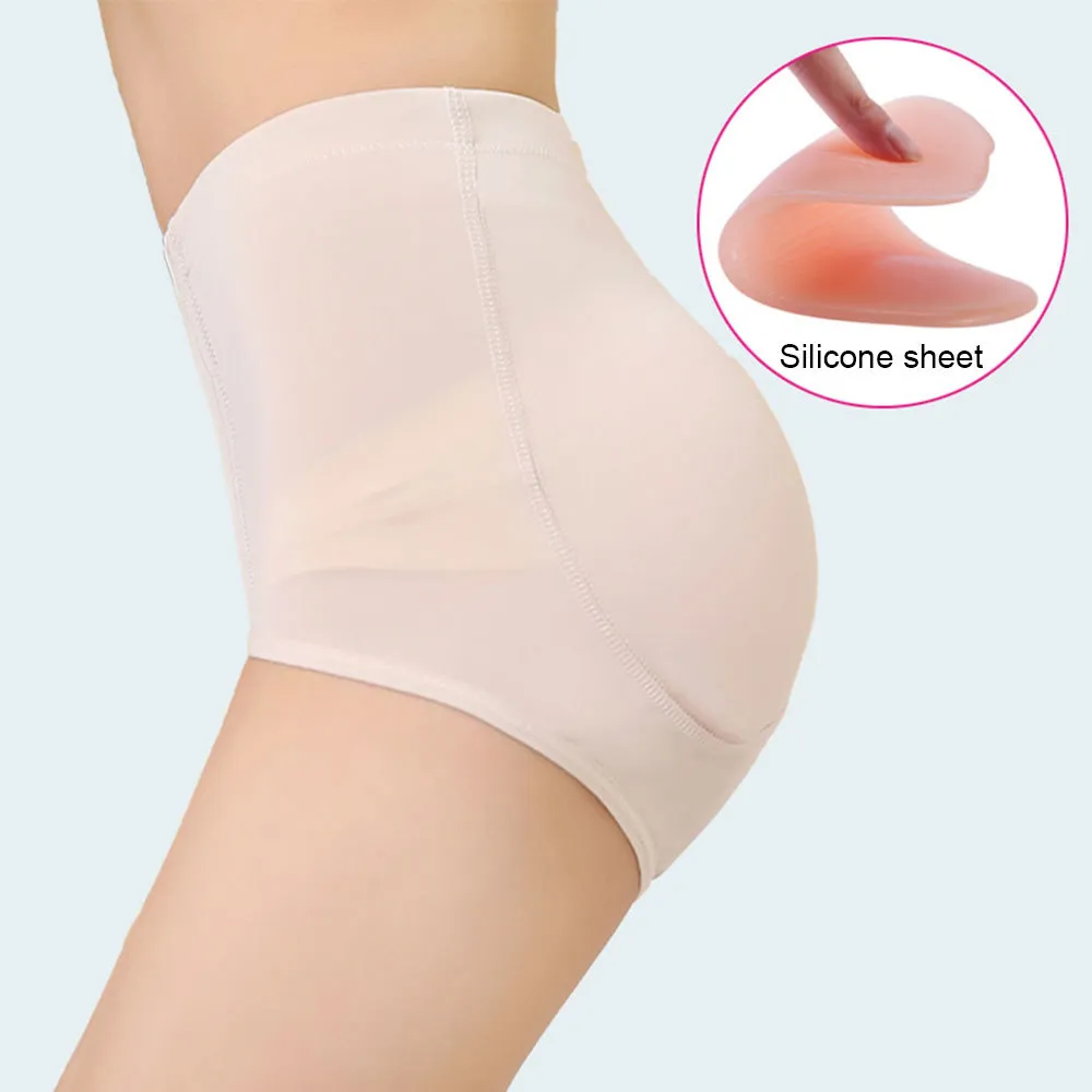 Silicone Silicone Padded Shapewear Panty With Padded Fake Buttocks